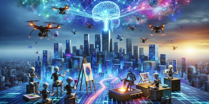 The Rise of AI in Creative Arts: A Techno-Utopian Marvel